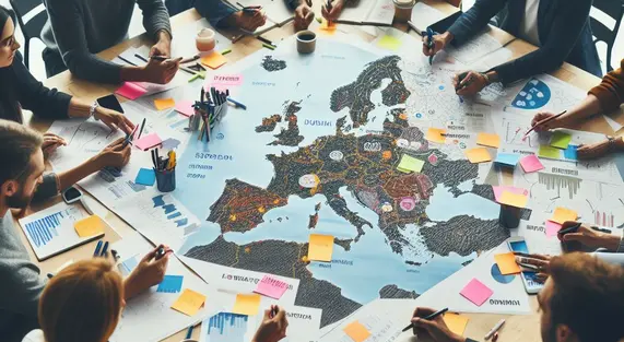 Visuel Concours de cartographie 2024  &quot;L’Europe face à ses défis&quot;